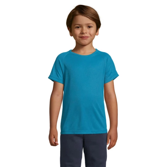 SPORTY Dziecięcy T-Shirt - SPORTY KIDS (S01166-AQ-3XL)