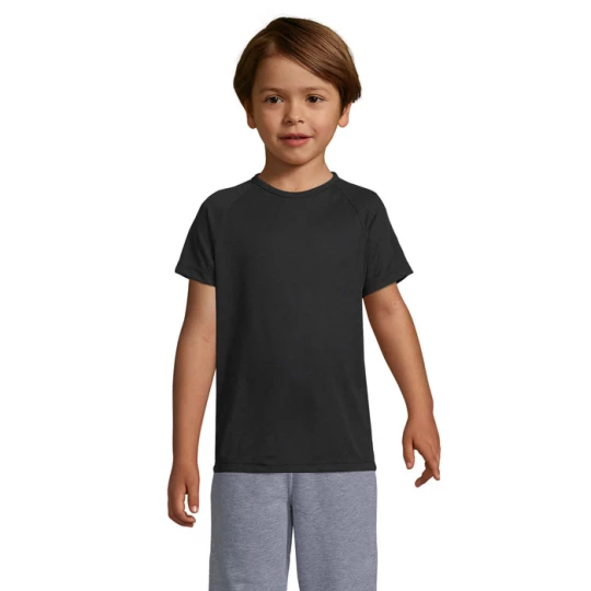 SPORTY Dziecięcy T-Shirt - SPORTY KIDS (S01166-BK-3XL)