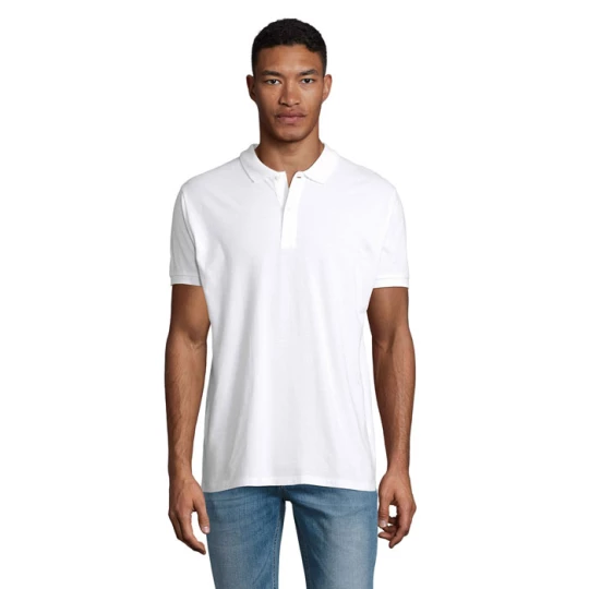 PLANET MEN polo 170g - PLANET MEN (S03566-WH-M)