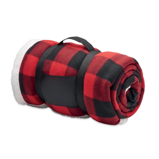 Koc polarowy sherpa RPET - SHERMATT (MO2394-05)