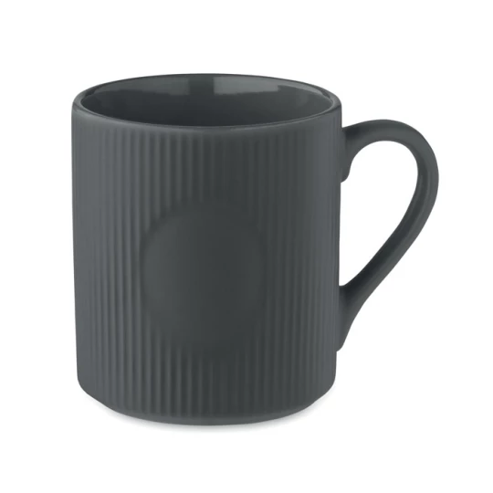 Kubek ceramiczny w prążki 340 m - RIBMUG (MO2397-15)