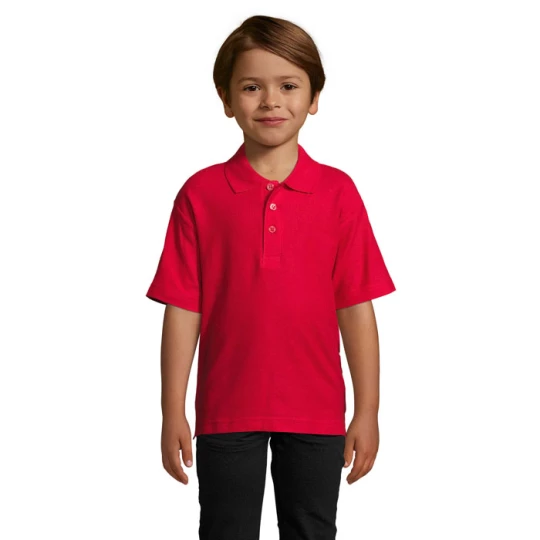 SUMMER II KIDS Polo 170g - SUMMER II KIDS (S11344-RD-3XL)