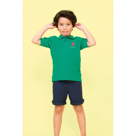 SUMMER II KIDS Polo 170g - SUMMER II KIDS (S11344-WH-3XL)