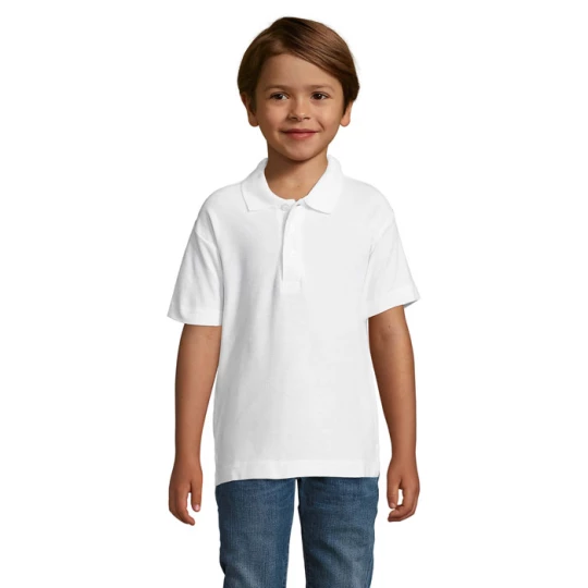 SUMMER II KIDS Polo 170g - SUMMER II KIDS (S11344-WH-XXL)