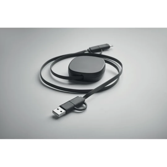 Zwijany kabel ładujący o mocy 6 - LINEA (MO2425-03)
