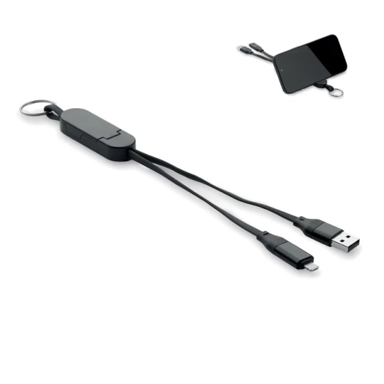 Brelok z kablami 60W z ABS z re - CABO (MO2443-03)