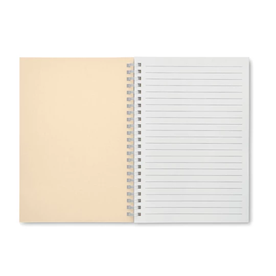 Notatnik A5 z kartonu z recyklingu - RECARNOTE (MO2523-13)