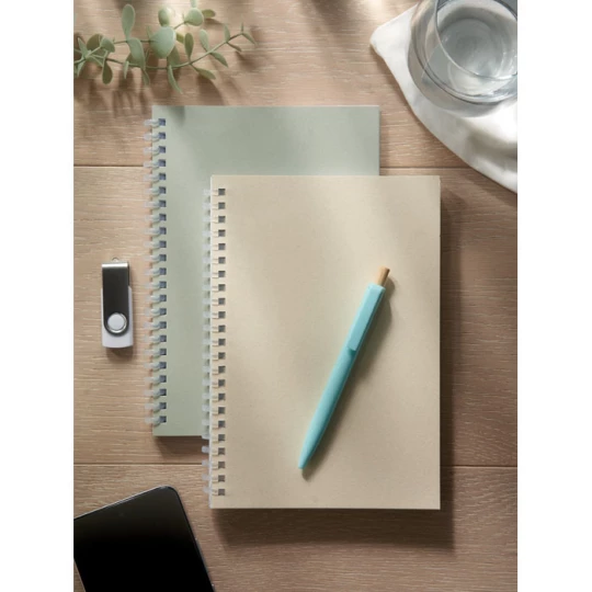 Notatnik A5 z kartonu z recyklingu - RECARNOTE (MO2523-13)