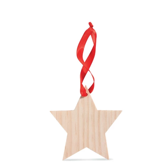 Zawieszka w kszatłcie gwiazdki - WOOSTAR (CX1373-40)