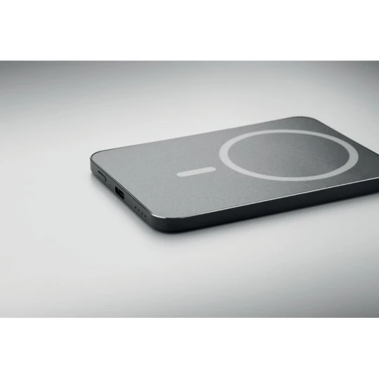 Smukły magnetyczny powerbank 20W - SLIMVOLT (MO3178-03)