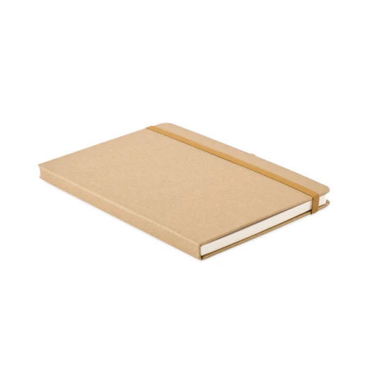 Zestaw z zeszytem A5 z papieru mak - STICKNOTE (MO2554-13)