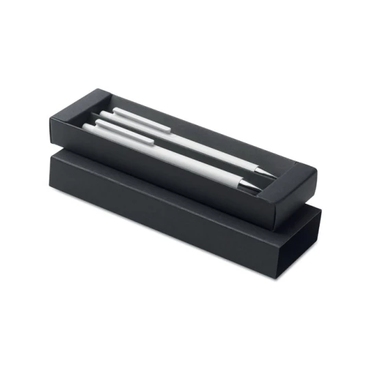 Aluminiowy zestaw piśmienniczy z r - ORWELL (MO2567-06)