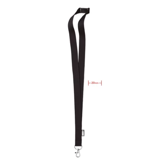 Smycz RPET 20 mm - LANY RPET (MO6100-03)