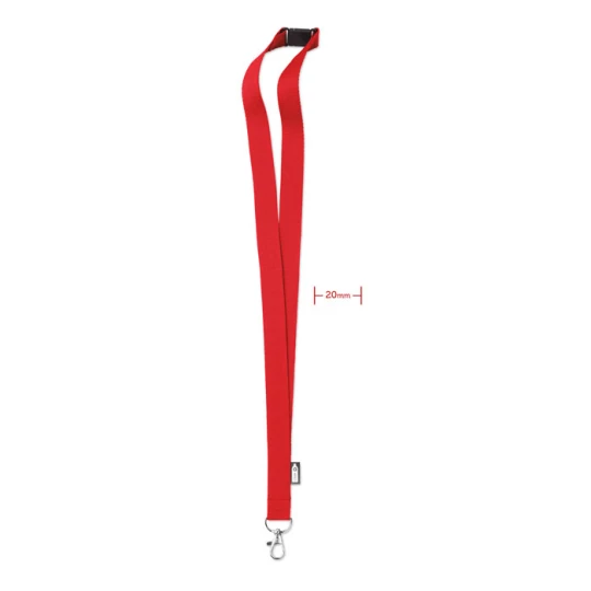 Smycz RPET 20 mm - LANY RPET (MO6100-05)