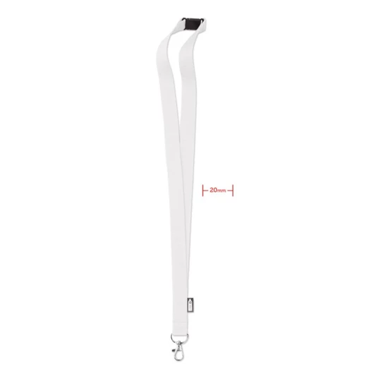 Smycz RPET 20 mm - LANY RPET (MO6100-06)