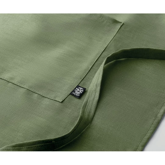 Fartuch regulowany z konopi - NAIMA APRON (MO6164-09)