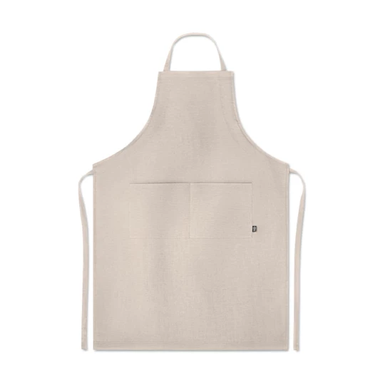 Fartuch regulowany z konopi - NAIMA APRON (MO6164-13)