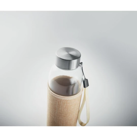 Szklana butelka w etui 500ml - UTAH TOUCH (MO6168-13)