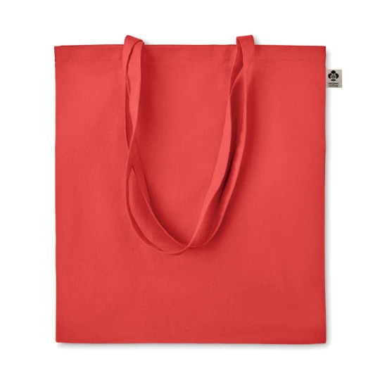 Torba na zakupy z bawełny org. - ZIMDE COLOUR (MO6189-05)