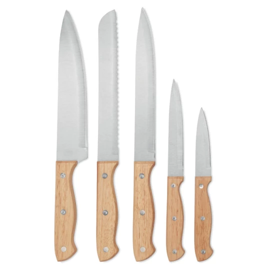 5-częściowy zestaw noży - GOURMET (MO6308-40)