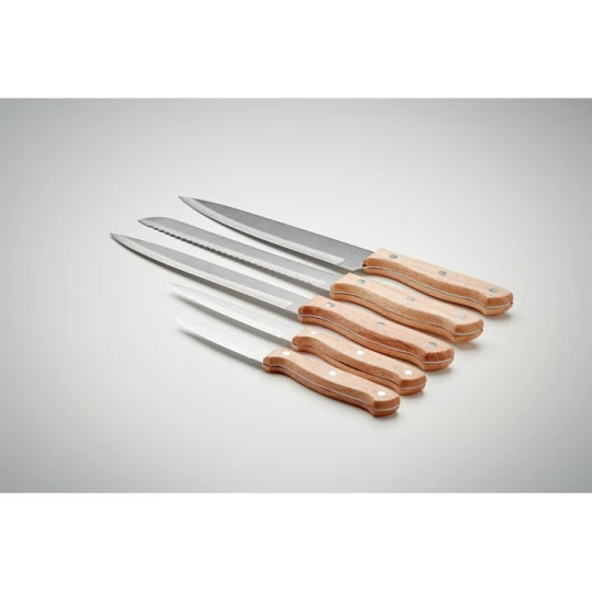 5-częściowy zestaw noży - GOURMET (MO6308-40)