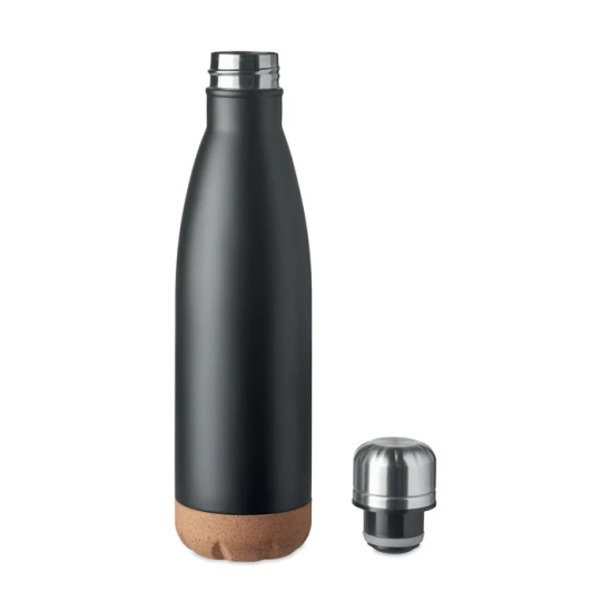 Dwuścienna butelka 500 ml - ASPEN CORK (MO6313-03)