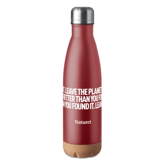 Dwuścienna butelka 500 ml - ASPEN CORK (MO6313-02)
