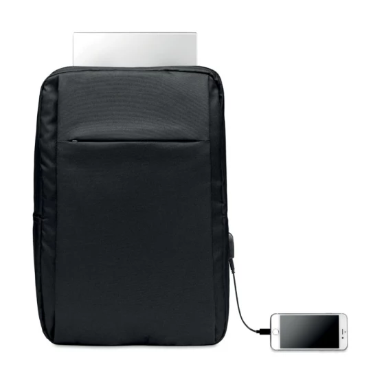 Plecak na komputer z 300D RPET - SEOUL (MO6328-03)