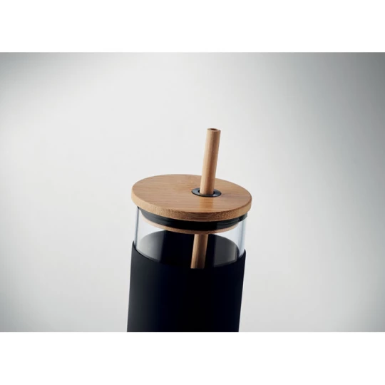 Szklanka 450ml z pokrywką - STRASS (MO6352-03)