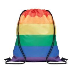 Tęczowa torba na zakupy z RPET - BOW (MO6436-99)