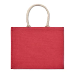 Torba jutowa, bawełn. uchwyt - AURA (MO6443-05)