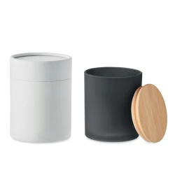 Świeca woskowa roślinna 280 gr - KEOPS LARGE (MO6621-03)