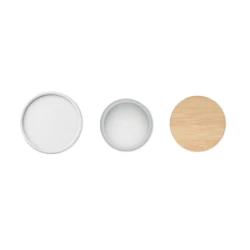 Świeca woskowa roślinna 280 gr - KEOPS LARGE (MO6621-06)