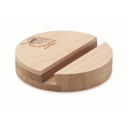 Stojak na telefon brzozowy - GROW ROUND STAND (MO6691-40)