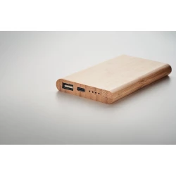Bambusowy power bank 4000 mAh - ARENAPOWER C (MO6814-40)