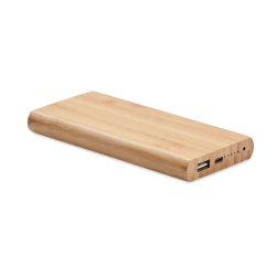 Bambusowy power bank 6000 mAh - ARENA C (MO6815-40)
