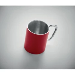 Metalowy dwuścienny kubek300ml - TRUMBA (MO6873-05)