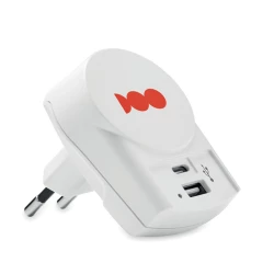 Ładowarka Euro USB (AC) 27W - EURO USB CHARGER A/C (MO6883-06)