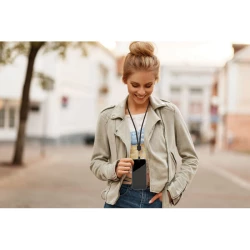 Smycz do telefonu z RPET - NONETTE (MO6925-03)