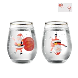 Zestaw 2 szklanek świątecznych - NOEL (CX1501-06)