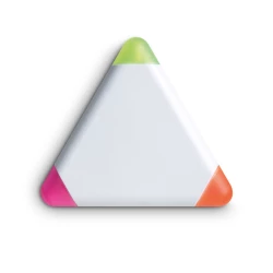 Trójkątny zakreślacz, 3 kolory - TRIANGULO (MO7818-06)