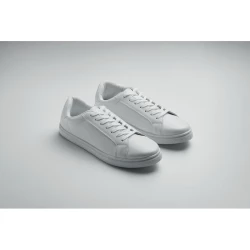 Trampki z PU 37 - BLANCOS (MO2037-06)