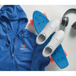 Trampki z PU 40 - BLANCOS (MO2040-06)