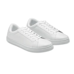 Trampki z PU 43 - BLANCOS (MO2043-06)