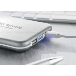 4000 mAH POWERBANK słoneczna - SOLARFLAT (MO9075-16)