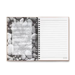 Notatnik z papieru mineralnego - PIEDRA (MO9536-09)