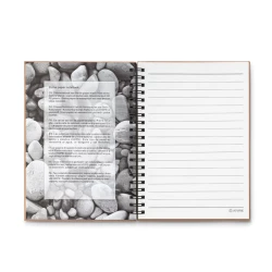 Notatnik z papieru mineralnego - PIEDRA (MO9536-10)