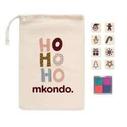 Drewniane pieczątki świąteczne - STAMPIE (CX1512-13)