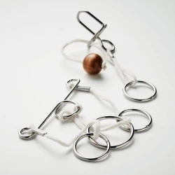 2 metalowe łamigłówki - CONNECTION (MO2075-14)