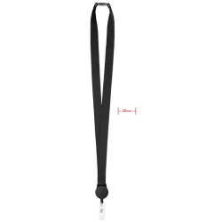 Smycz z wysuwanym uchwytem - ZIP LANYARD (MO9852-03)